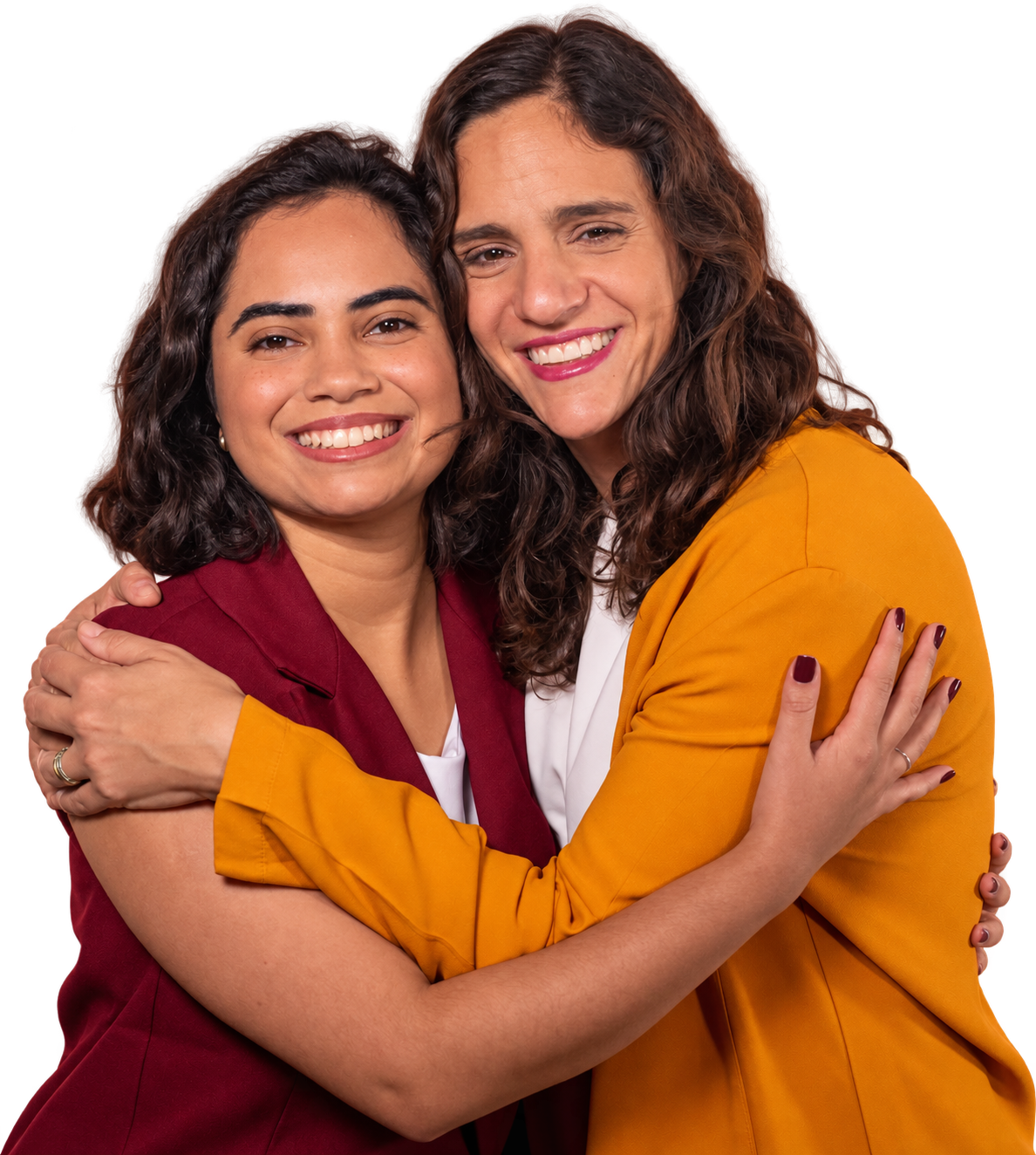 Marina Helou e Rebeca Cristina