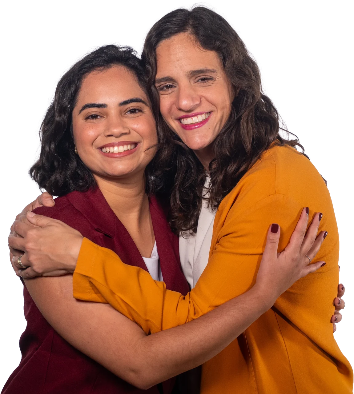 Marina Helou e Rebeca Cristina